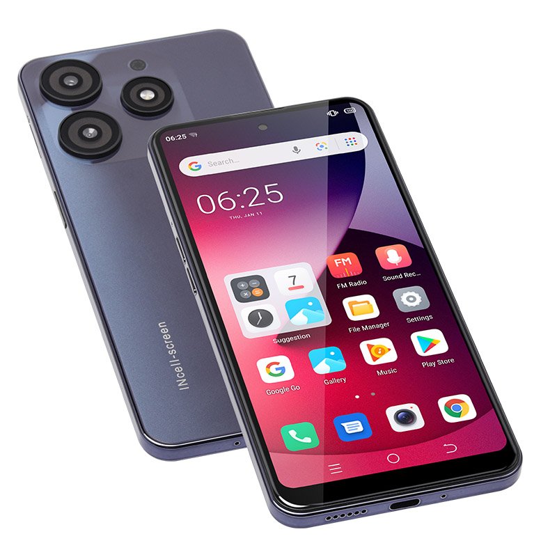 UNIWA K652 4G LTE Global Version 6.5 inch Smartphone with Fingerprint Unlock